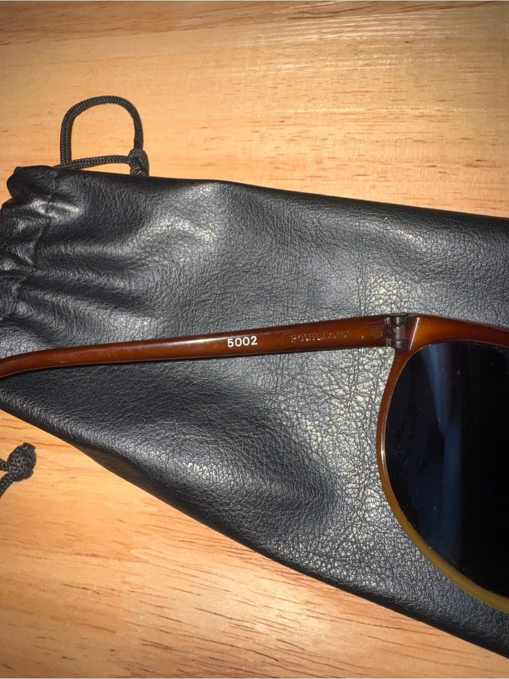 Vintage Vuarnet Brown Cat Eye Sunglasses - Brown Lenses